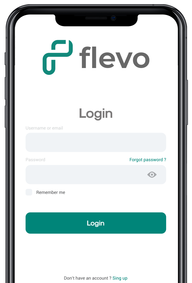 SAAS Mobil Login Beispiel